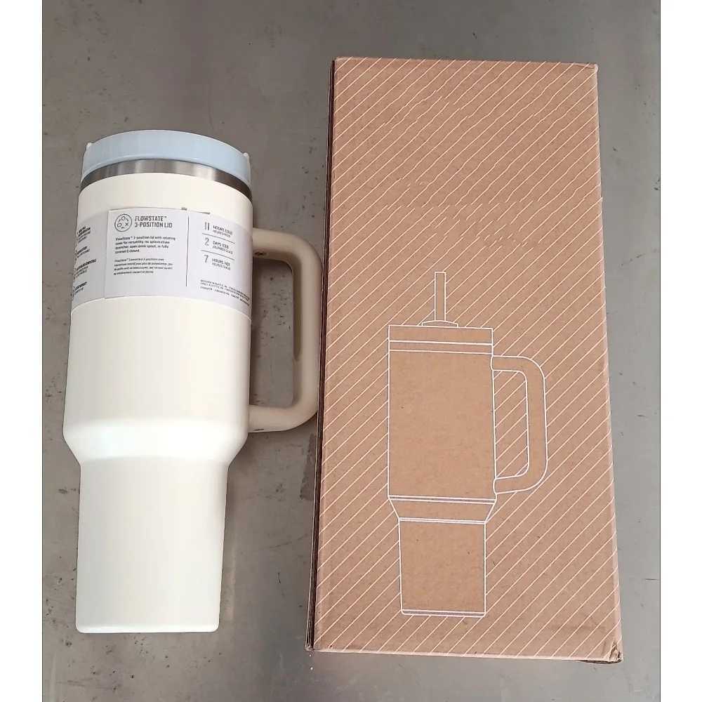 2025 New HOT Large Capacity 40Oz Stainless Steel Vacuum Flask Insated Cup with Lids and Straws Perfect for Travel Y251020