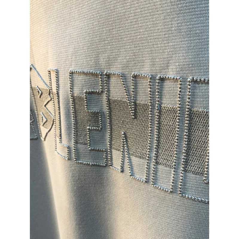 Loose hoodie mens plus size trendy embroidered long sleevedshirt with drawstring round neck casual sportswear W251020