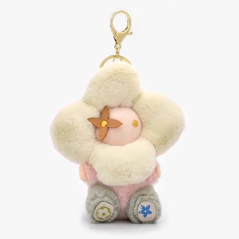 Keychain designer Flower doll Women's bag charm Soft plush flower ornaments for handbag decoration and daily carrying Free Shipping