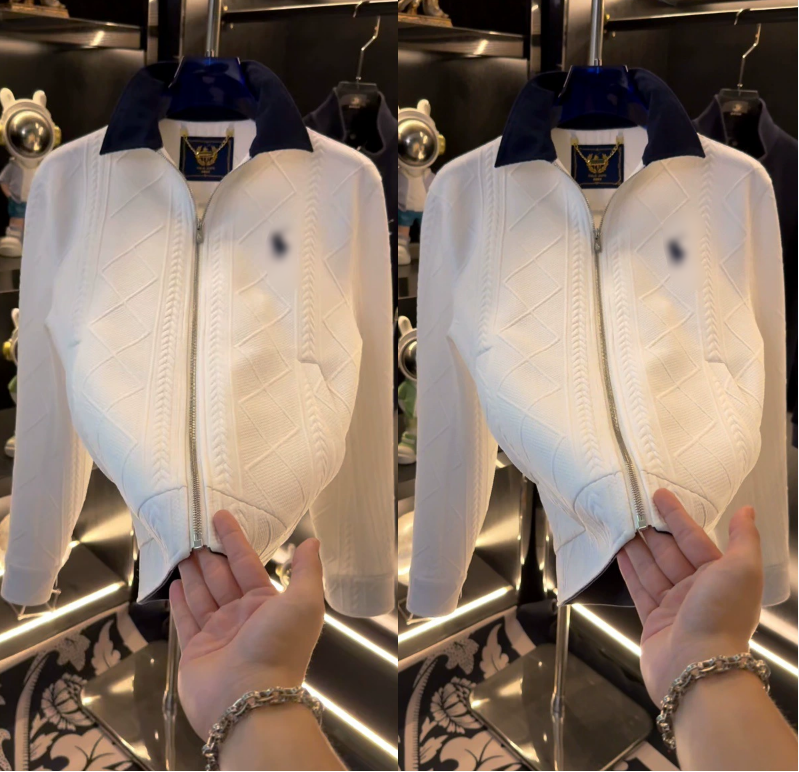 Designer Men Jacket Zipper High End Polo Horse Embroidery Male Casual Coat Fashion Unisex style Lapel and stand-up collar