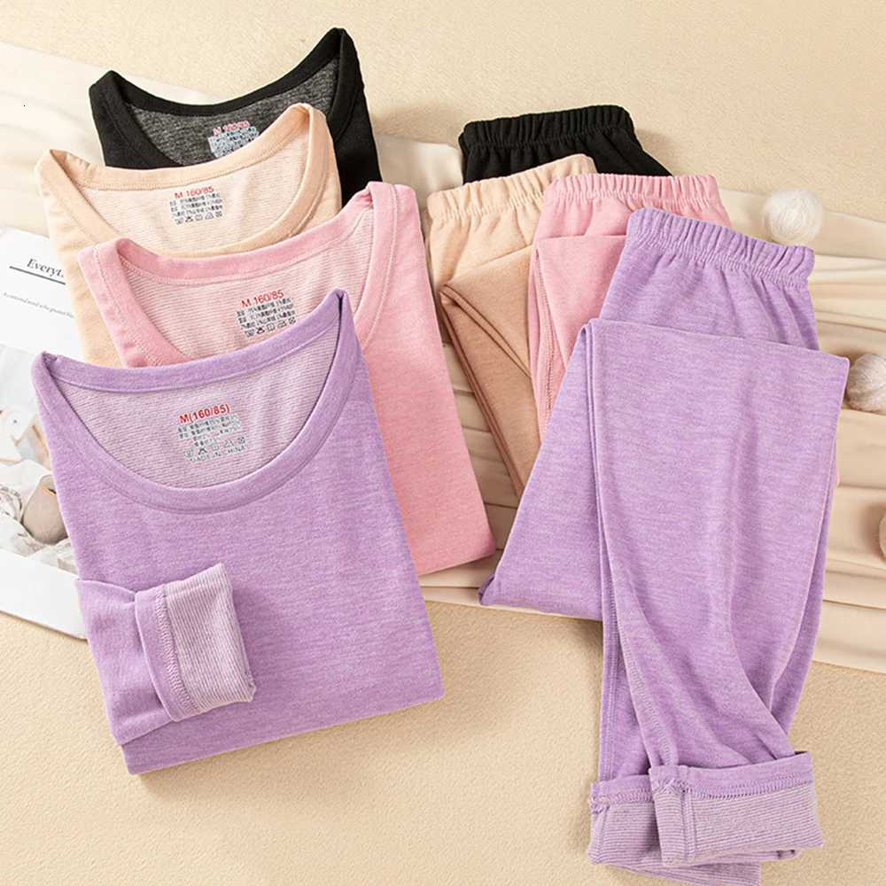 Womens Thermal Underwear Men Lingerie Set Seamless Fleece Thickened Long Johns Woman Winter Clothing Pant Sets Warm UndershirtT251020