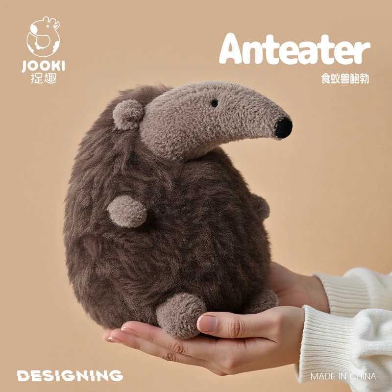 Cute Cartoon Anteater Plush Toy Adorable Bob Ultra Soft Miniature Plushie Funny LongNose Creature Gift for Kids Animal Lovers J251020