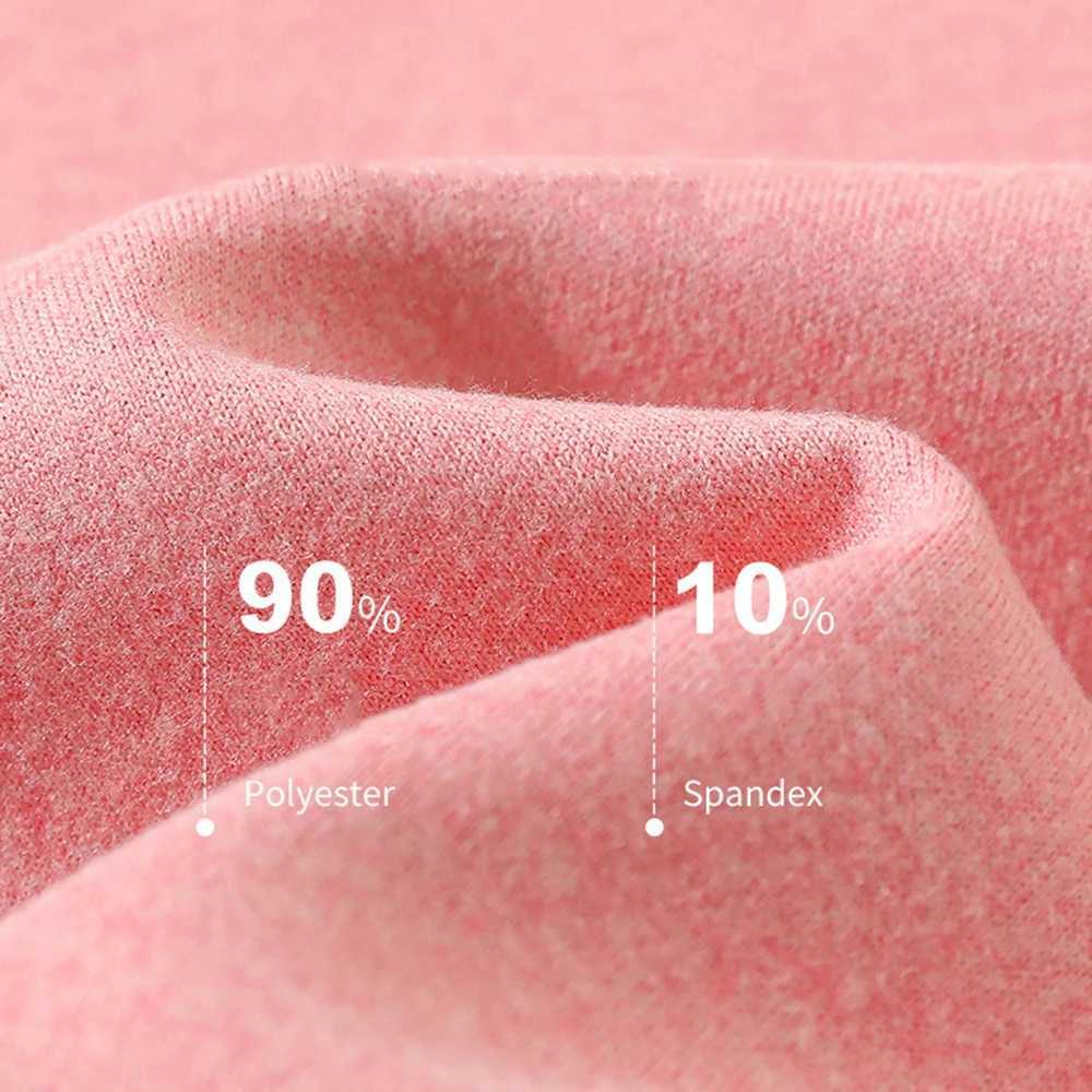 Autumn Winter Womens Thermal Underwear Plus Velvet Doublesided Brushed Bottoming Underwear Lingerie Set Woman Winter ClothingT251020