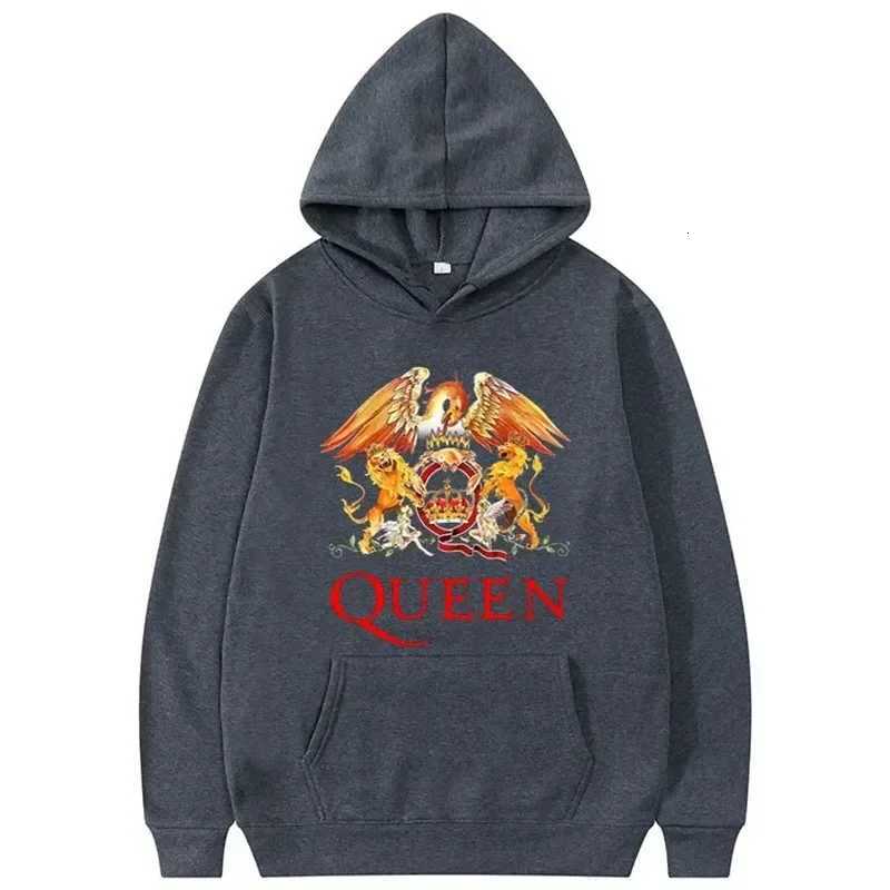 Mens fashion hoodies with Queen Rock Band prints and hiphop style mens hoodies W251020
