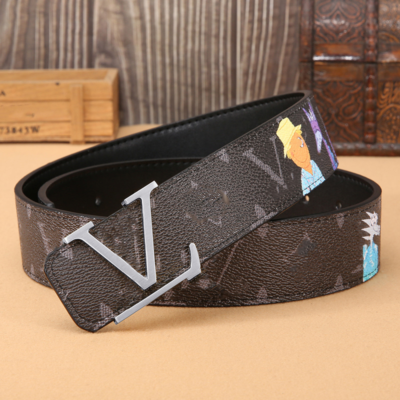 Designer belt fashion buckle genuine leather belt Width 38mm new Styles Highly Quality with Box designer men women mens belts Letter Luxury Famous Genuine