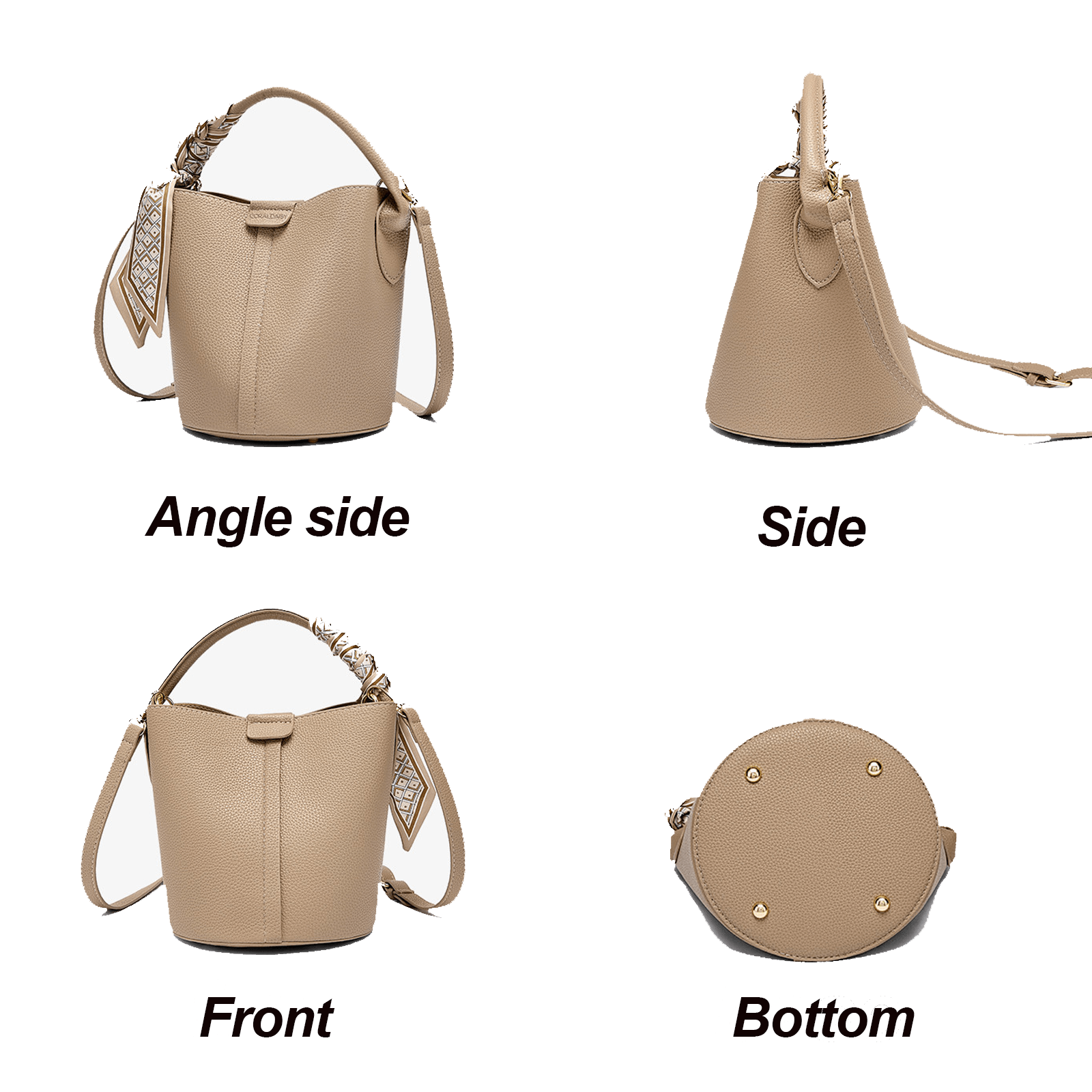 Women's Crossbody Bag Mother and Daughter Bag Bucket Shoulder Bag Handbags Lady's Versatile Shoulder Bags