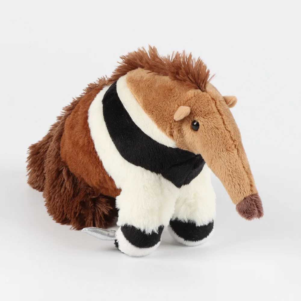 Giant Anteater High Fidelity Cute Plushie Plush Toys Lifelike Animals Simulation Stuffed Doll Kawai Toy Gifts For Kids J251020