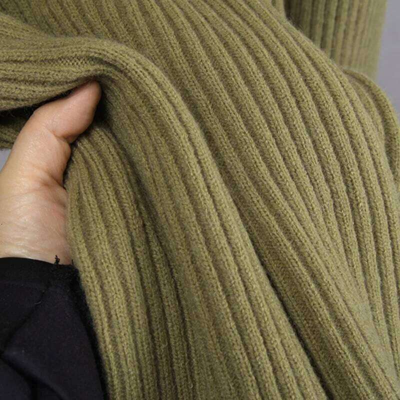 Hirsionsan Elegant Knitted Sets Women New Casual Two Pieces Turtle Neck Sweater And Midi Female Warm Suits With Skirt 251020 251020