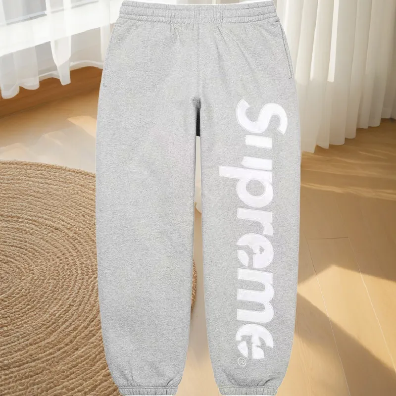 New Men's designer American street fashion brand letter embroidery men's pure cotton plus size sweat absorbing y2k sup hip hop hoodie