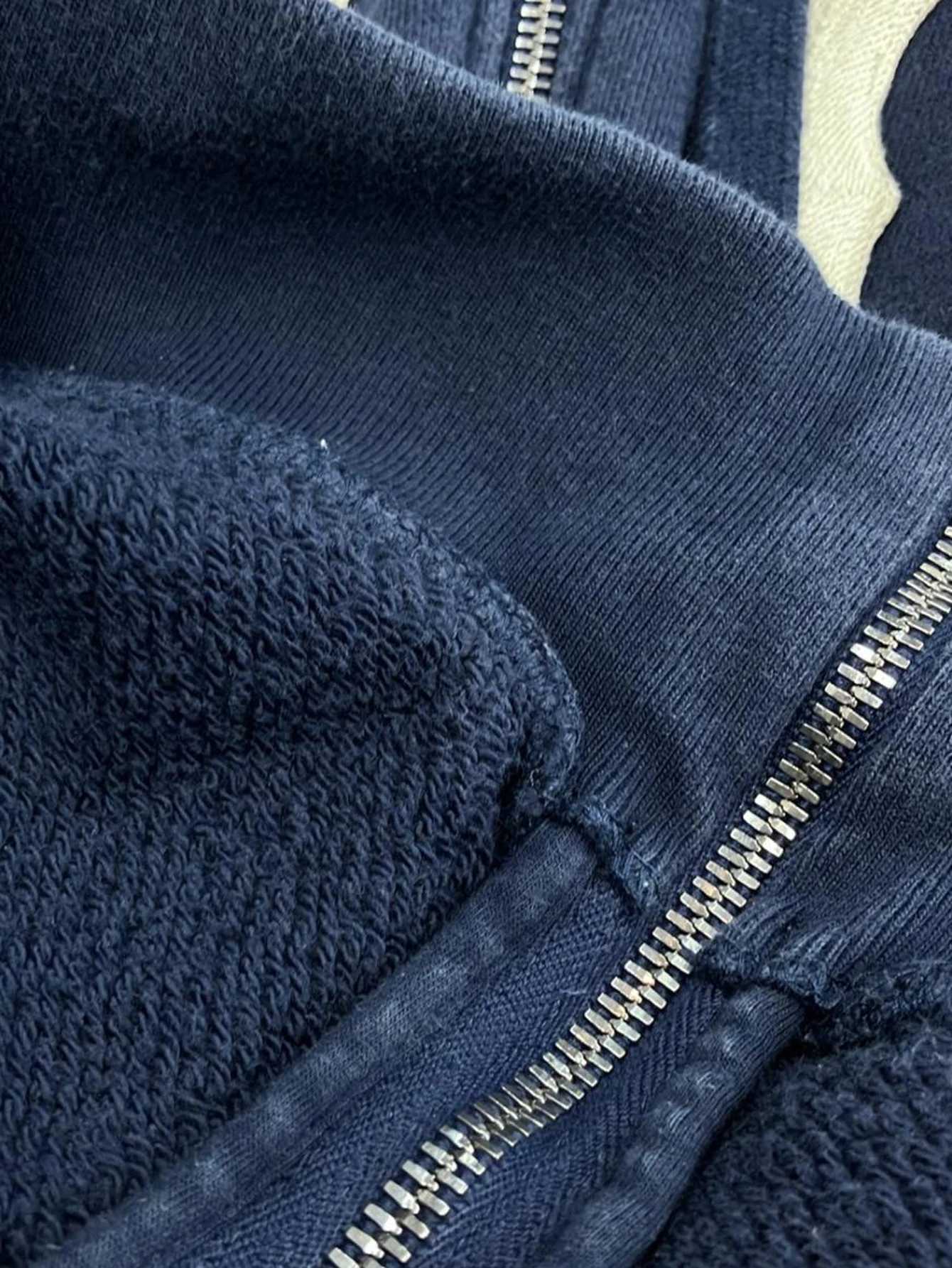 Men Letter Embroidery Hoodies Gothic Graphic Sweatshirt Overszie Y2K Hip Hop Streetwear with Zip Up W251020