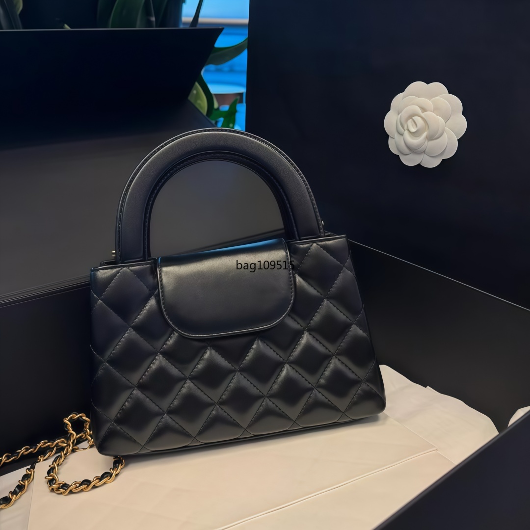 Suede Designe Bag Genuine Leather Bag 25P Classic Diamond Lattice Luxury Bag Quilted Bag Cc Bag 24K Flap Bag Tweed Bag Fashion Womens Kel Mini Handbag