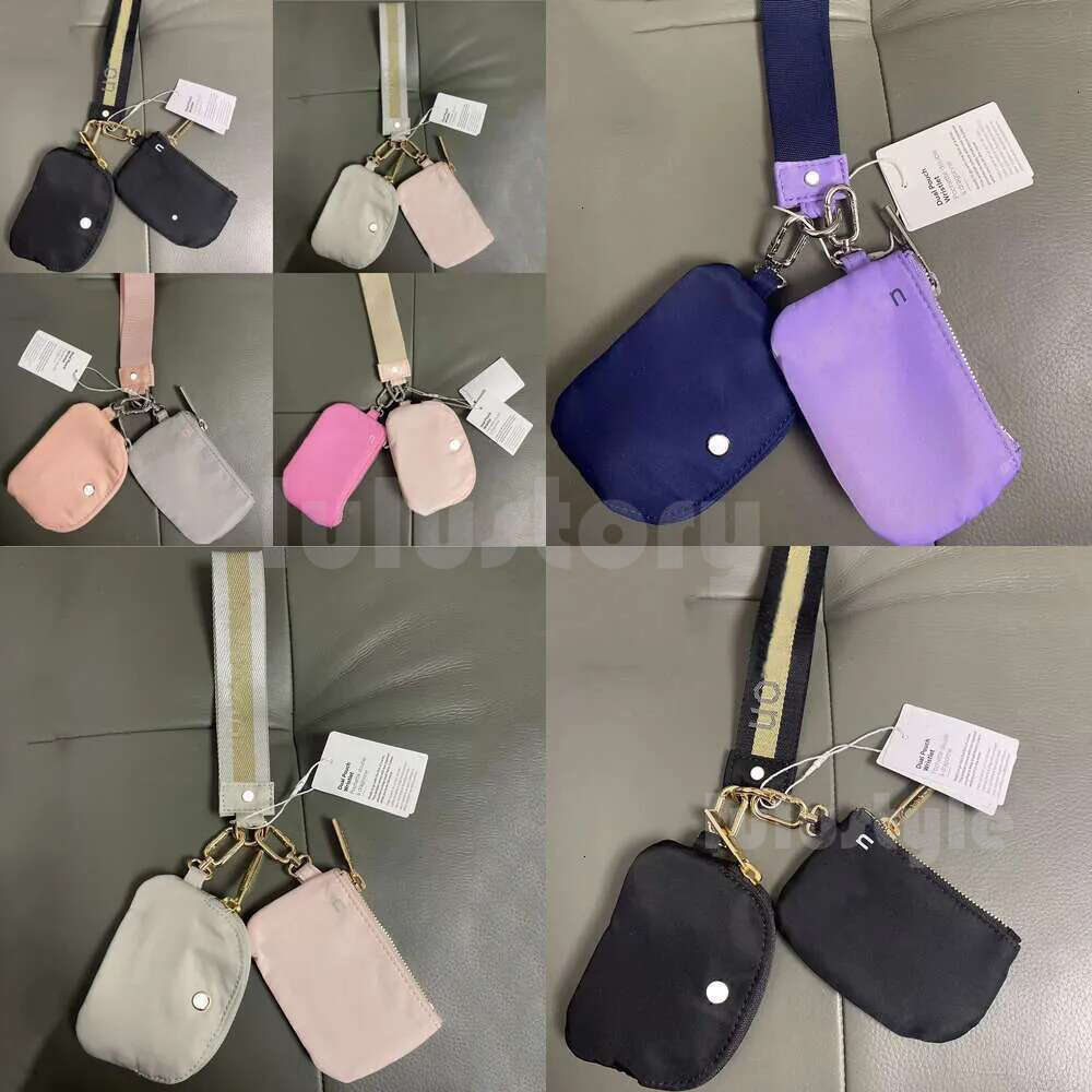 A Designer Yoga Bag Dual Luluity lemonism Keychain Belt Bags Purse With Zippers Wrist Guard Wallet Portable Luluity lemonism Bags gymsharkion