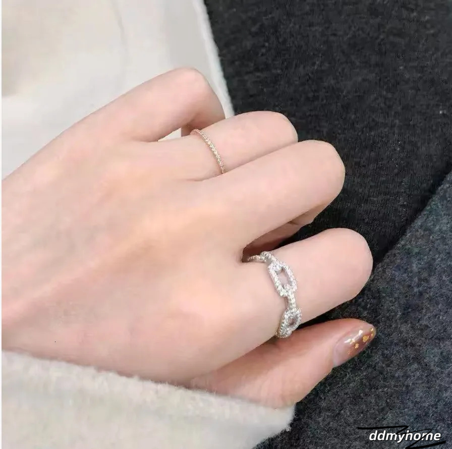 Sterling Sier CZ Ring Set - Elegant Cubic Zirconia Wedding Band For Women And Men Ddmyhome