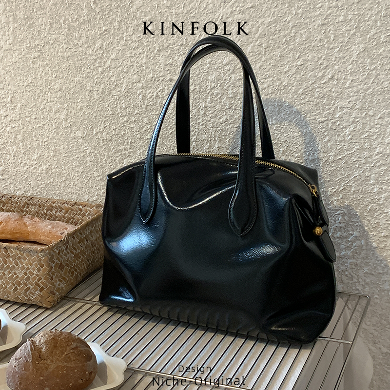 Women's Handbagsautumn Winter High-End Large-Capacity Commuting Tote Handbag And Shoulder Bag