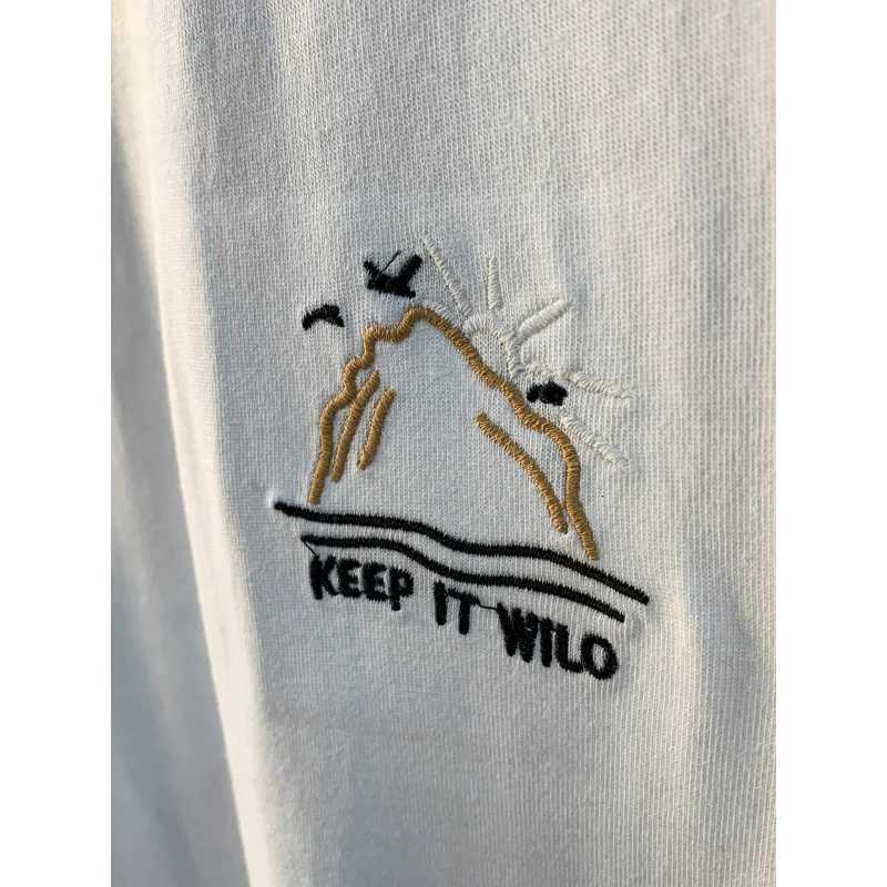 2025 Autumn New Long Sleeveshirt Mens Trendy Printed Loose Large Round Neck Hoodie W251020