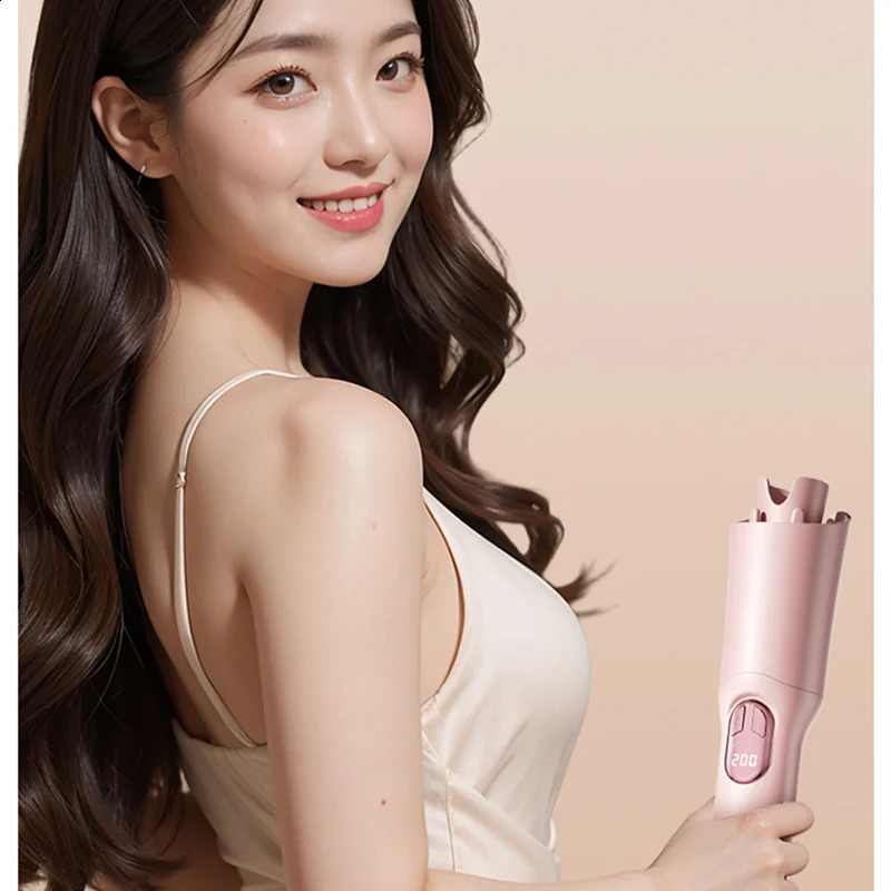Automatic Hair Curler 28mm Negative Ions Electric Ceramic Curling Hair Stick Rotating Curl Waves AntiTangle Curling Iron Styler 251013 - view 6