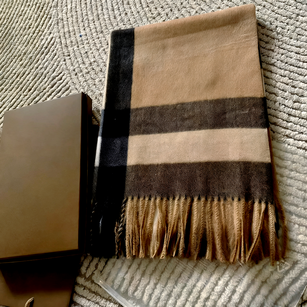 Fashion cashmere scarf High-end soft thick scarf men's and women's scarves 200/70cm