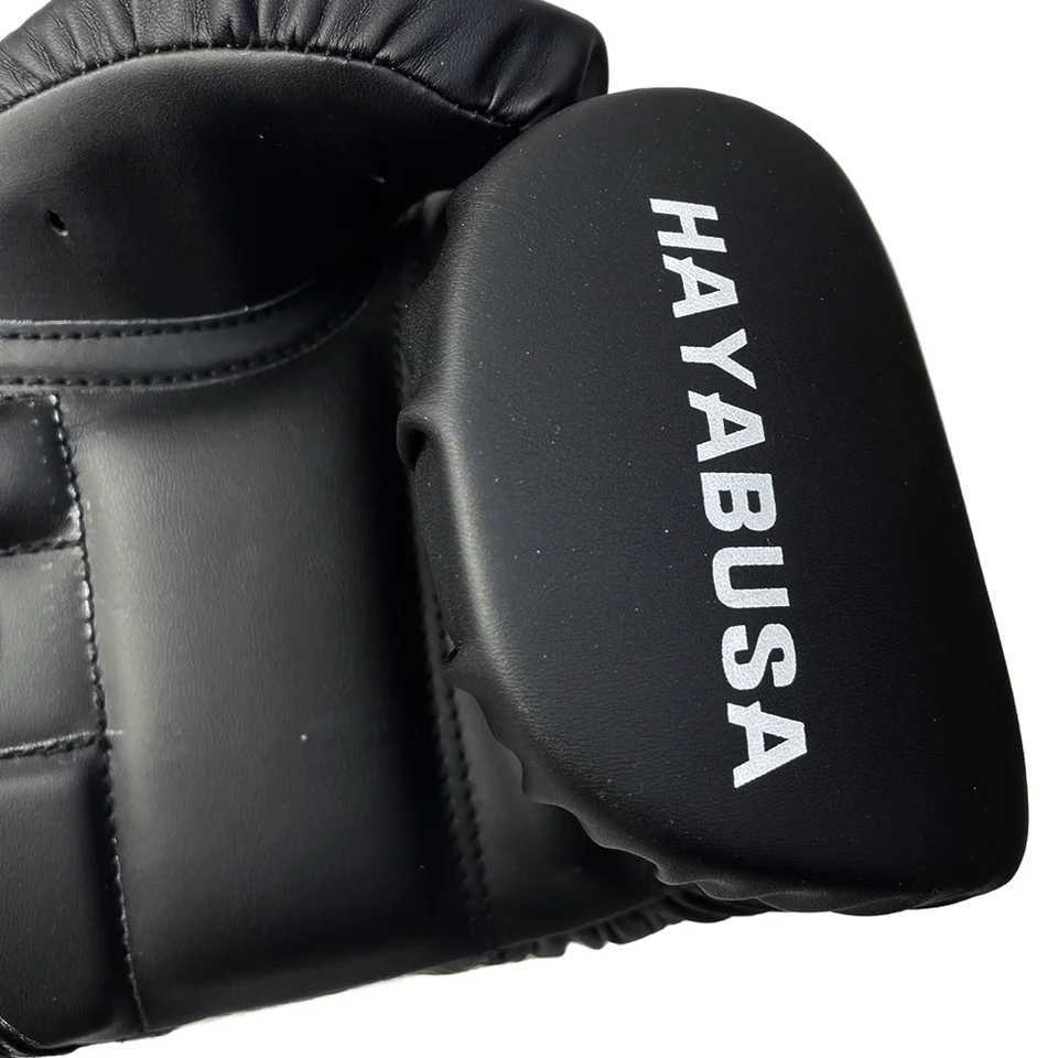 HAYA ic matte black boxing gloves kids adult mma boxing combat taek wondo sanda kicking punch bag gloves muay thai fighting W251020