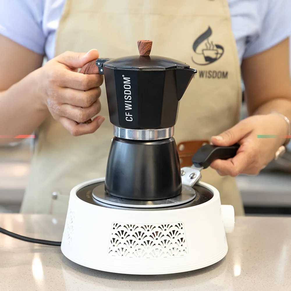 Moka Pot resso Maker Percolator Coffee Pot Moka Pot Gift for Holiday Thanksgiving Halloween Christmas Y251020