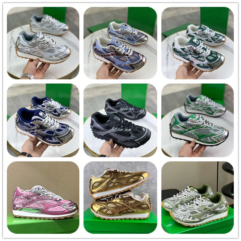 sneakers mens womens Casual shoes trainers leather mesh trainers Grey green black sliver red