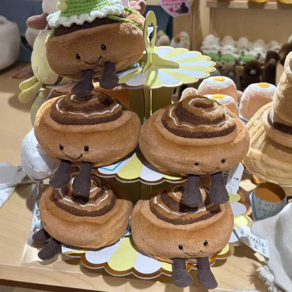 Bakery Plush CakePuffThousand Layer Stuffed Toys UltraSoft Kawaii Bread Pastry Gift for Kids Birthday Gift Fun Doll Plush Toy J251020