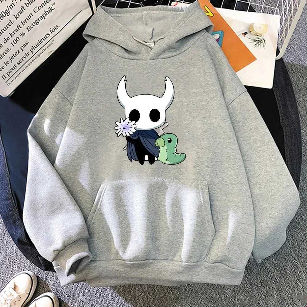 Hollow Knight Popular Character Print Hoodie Autumn Casual Sweatshirt Womenmen Cute Anime Clothes Comfortable Regular Pullovers W251020