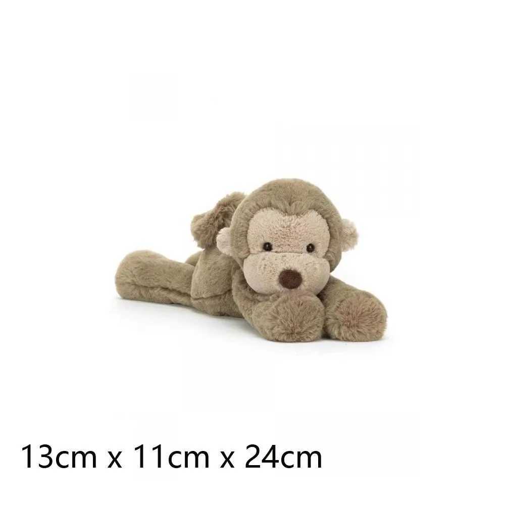 Smooth Touch Macaque Plush Doll Cute Soft Monkey Plush Toy Stuffed Animal Monkey Toy Boys Girls Birthday Gifts J251020