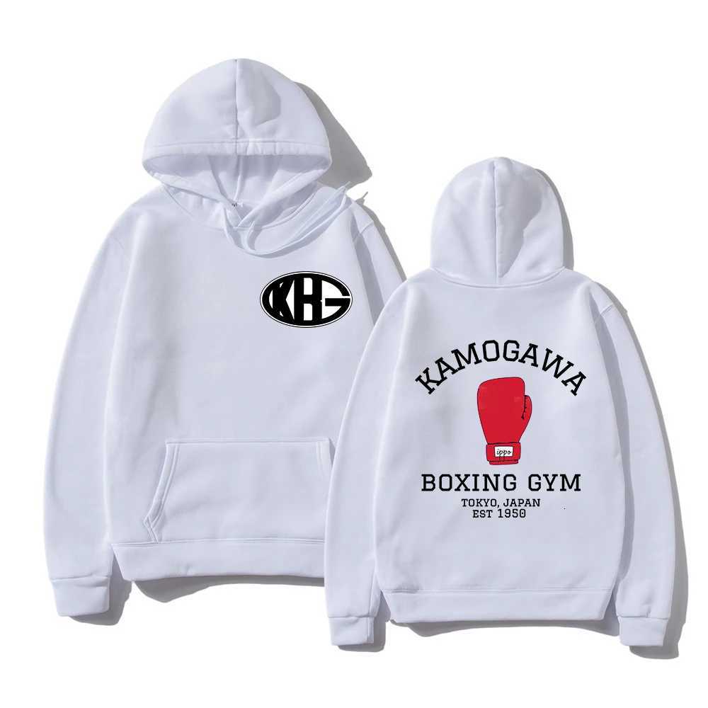Anime Hajime No Ippo Kamogawa Boxing Gym Hoodies Women Winter Men Hoodie SpringAutumn Sweatshirt Hip Hop Harajuku Sudaderas W251020