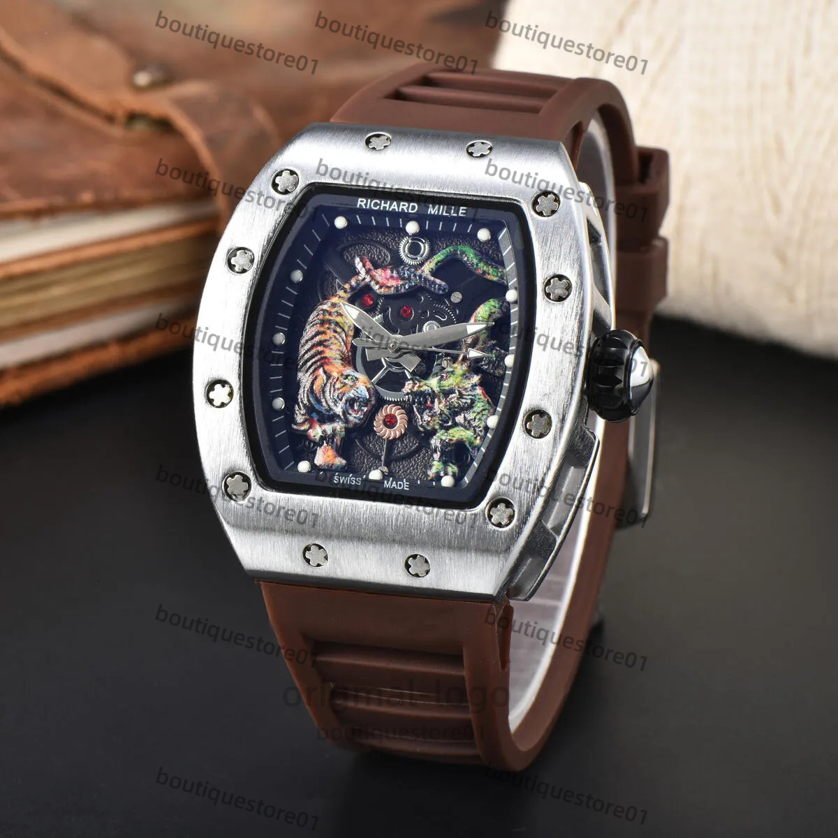 Richard Millie Watch Designer Functional Watch Business Daily Wear And Outdoor Travel With A High Aesthetic Waterproof Trendy Fashion Richard Mill Watch 8b5