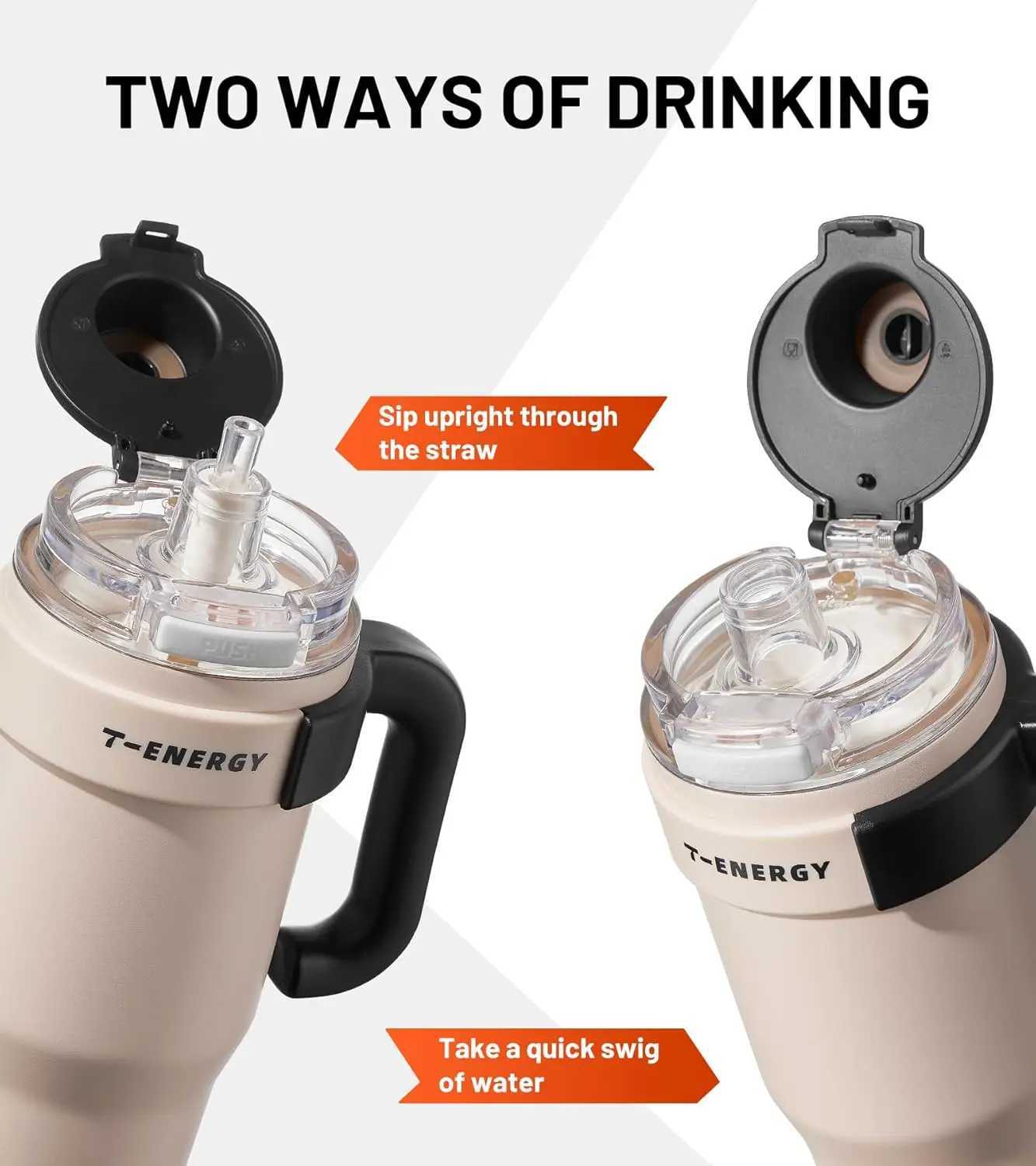 TKK Car cup 40 oz Insated s Stainless Steel Travel g with Ceramic Coating Leak Proof Double Walled d Coffee Cup Y251020