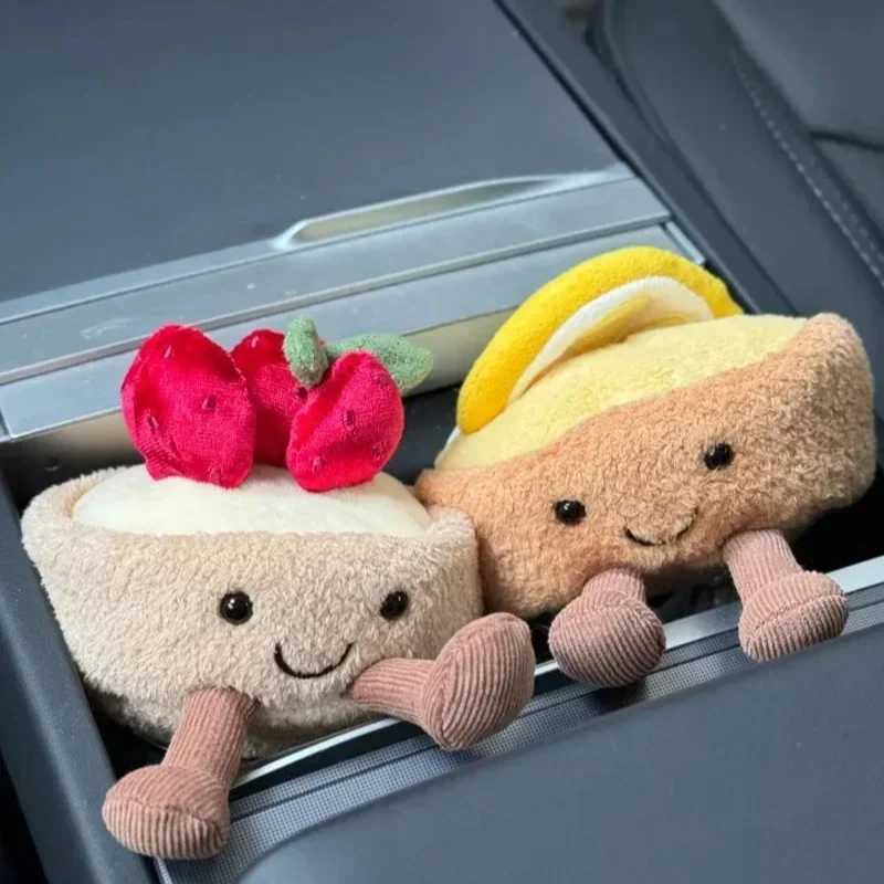 Fashion New 10cm Strawberry Tahuafu Biscuit Doll Furniture Desktop Decoration Cat Dog Companion Toy Pet Festival Gift Cute J251020