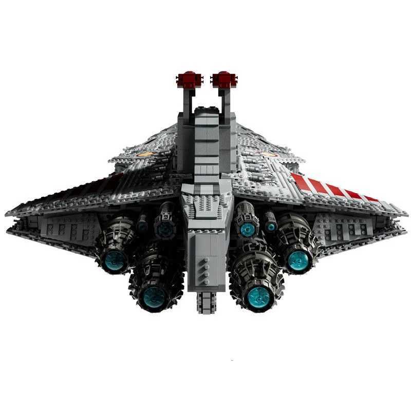 Stock NEW 75367 Biggest Venator Class Republic Attacks Cruiser Building Set Blocks Bricks Toys for Kids Birthday Gifts Decorate Z251018