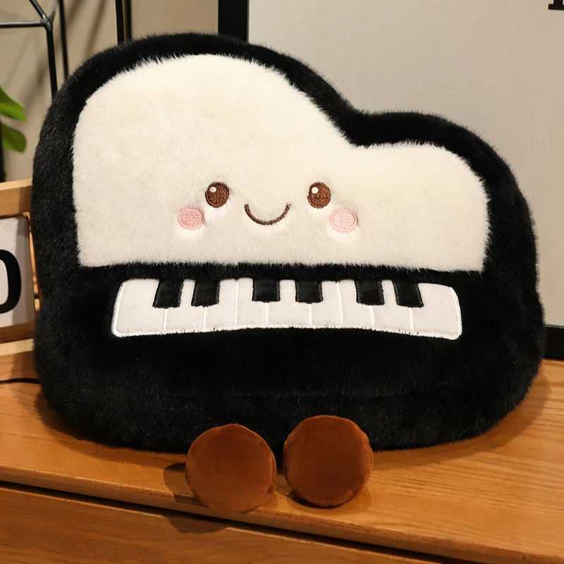 Adorable Musical Plush Toys Soft Violin Guitar Piano Round Drum Stuffed Dolls Instrument Gifts for Kids Music Lover Home Decor J251020