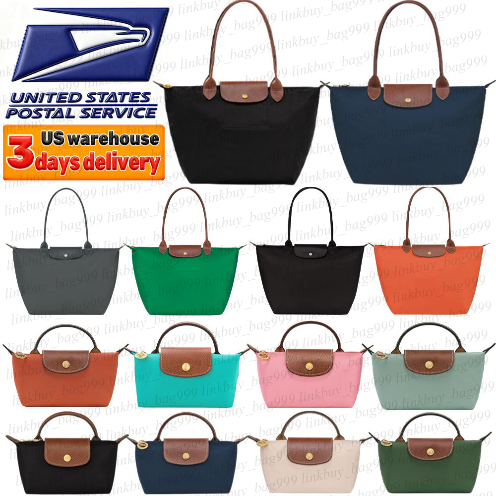 US Warehouse Designer bag Tote Bags Canvas Foldable Bag Lightweight Minimalist Large Capacity French Handbag