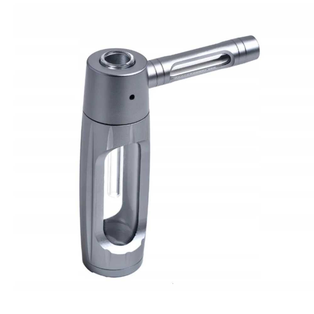 Portable 591 Water Tobacco Smoking Pipe Aluminum AlloyGlass Hookah Shisha Filter Pipes Hose Cigarette Holder for Man Gift Y251020