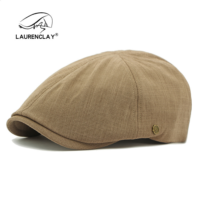 Mens Beret Hat British Style Forward Cap Casual Artist Hat SixPiece Sun Protection Visor Cap Womens Duckbill Cap 241009