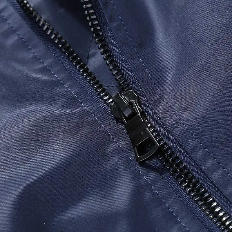 USA Mans Bomber Jacket Baseball Uniform Air Force One Army Aviation Jumper AVIATOR Workwear Baseball Embroidery Coat Men Z251020