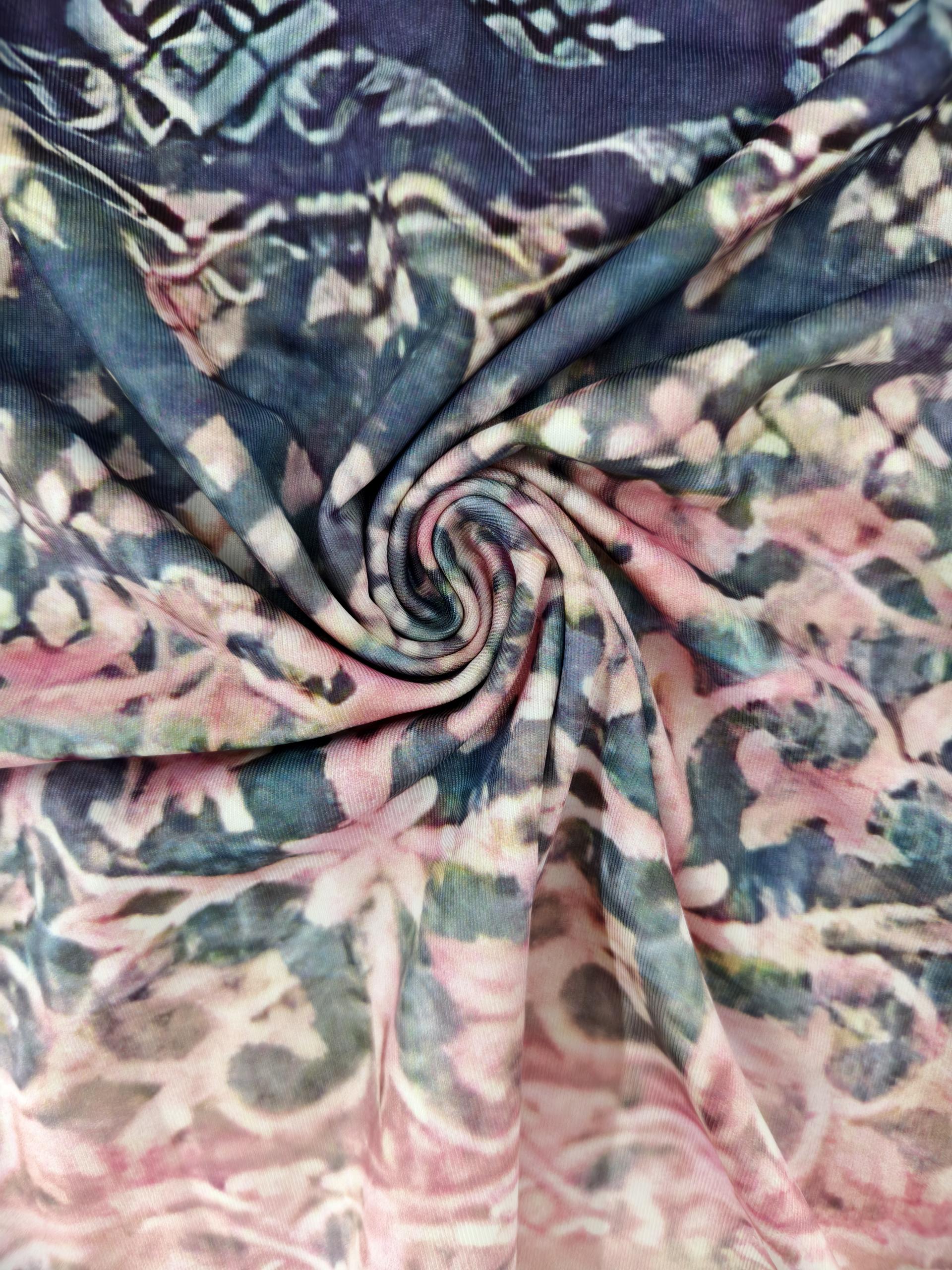 Women's CF25125 Elegant Paisley Printed Long Sleeve Top, Commute & Vacation Milk Silk Blouse-CF25125