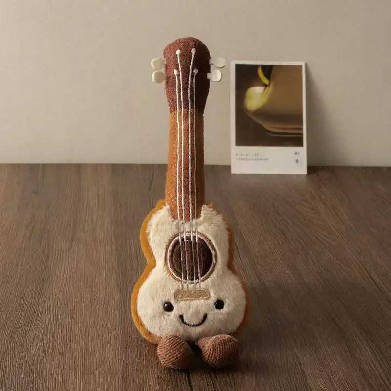 2530cm Latest Eggplant Chicken Guitar Doll Plush Toy Handmade Doll Cartoon Anime Cute Pillow Childrens Birthday Gift Doll J251020