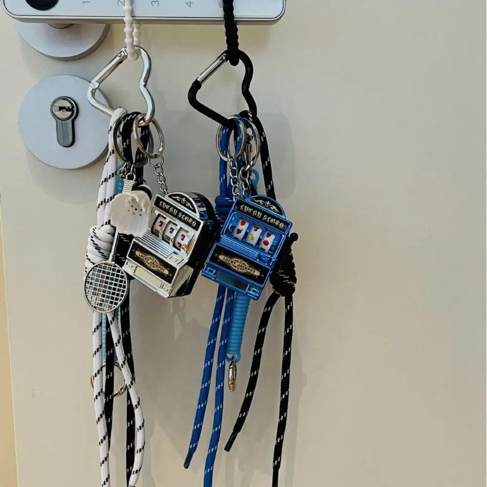 Couple Bag Hanging Keychain Phone Pendant Keyring Creative Woven Rope Metal Bag Accessories Handbag Gift Men Women Jewelry 251017