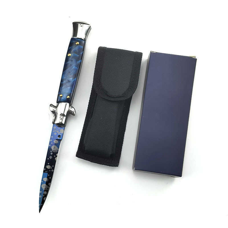 Spot-on Mafia AKC Folding Knife - Portable Outdoor High-Strength Mountaineering Camping Survival Folding Knife for Self-Protection Sharp Blade C250930