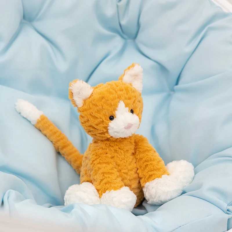 Wave Series Plush Fox Dog Doll Sheep Elephant Cat Toy Pillow Cushion Soft Gift For Children J251020