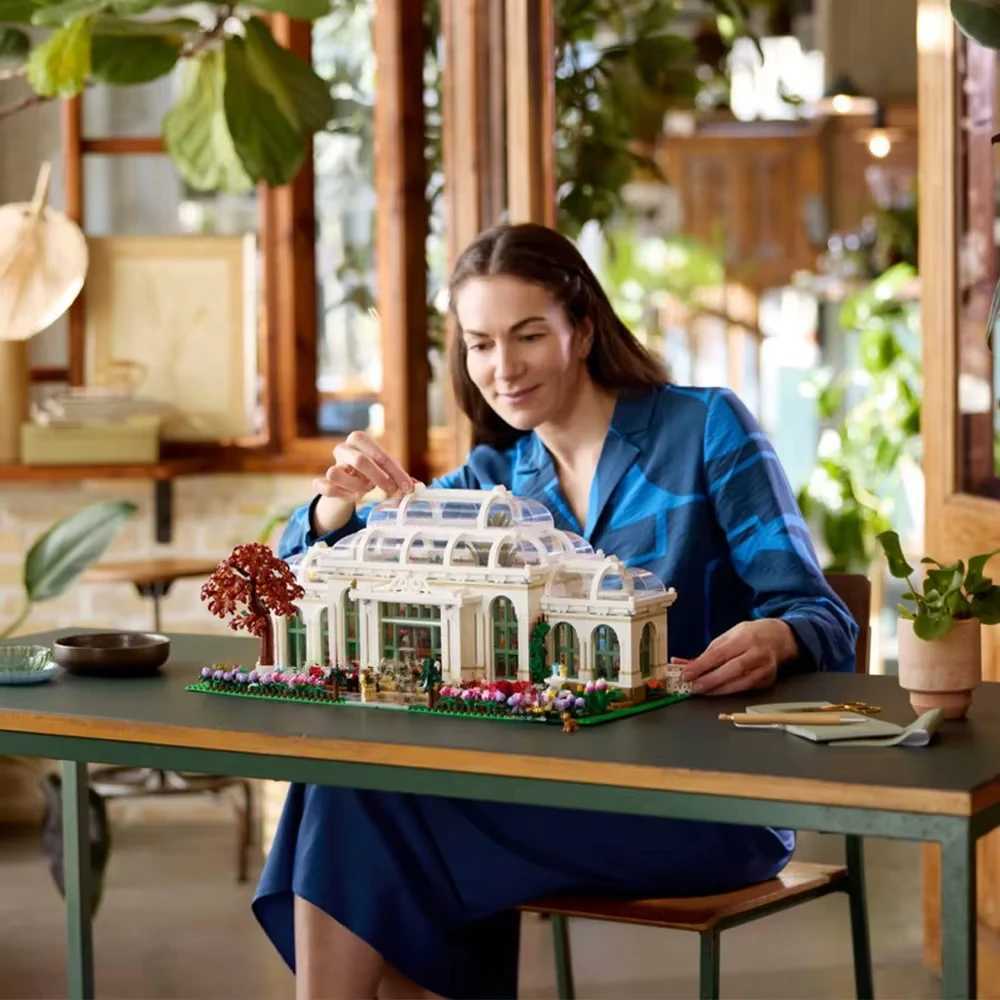 2025 new botanical Garden model street view building blocks 21353 DIY assembly toys for Boys and girls Adult Christmas Gifts Z251018