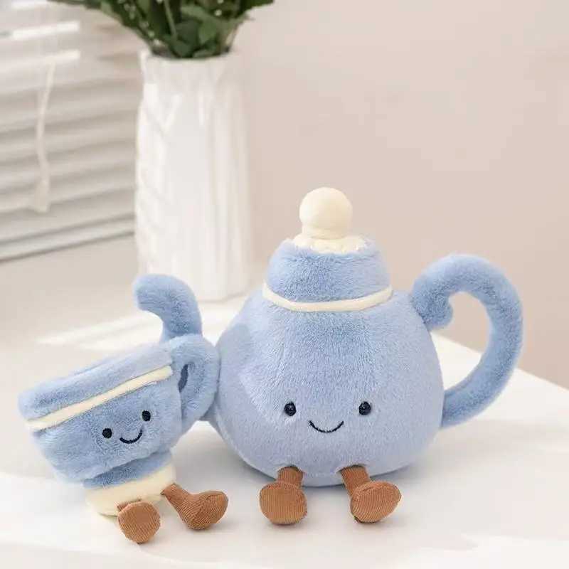 Jellecats latest afternoon tea series stuffed plush toys figurines cartoon anime cute childrens birthday gifts fun dolls J251020