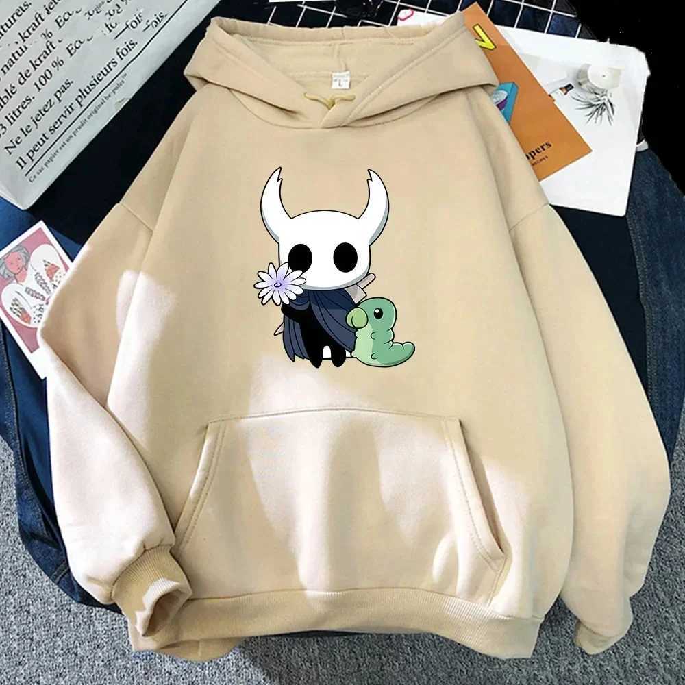 Hollow Knight Popular Character Print Hoodie Autumn Casual Sweatshirt Womenmen Cute Anime Clothes Comfortable Regular Pullovers W251020