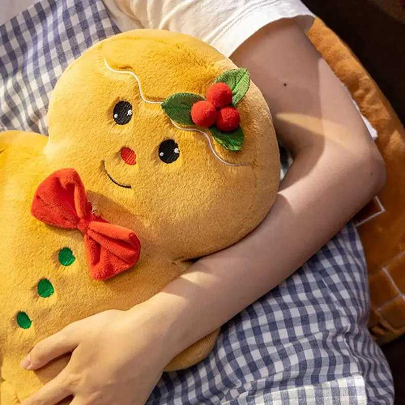 Gingerbread Man Christmas Plus Toy Gingerbread Toys Snowman Doll Christmas Stuffed Animals Christmas Gingerbread Men For Tree J251020
