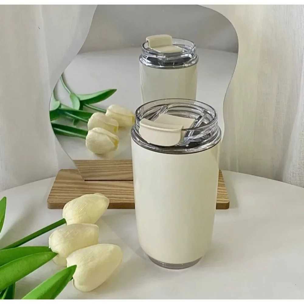240ML coffee cup portable travel cup stainless steel insated bottle leak proof water bottle hot and cold insated cup Y251020