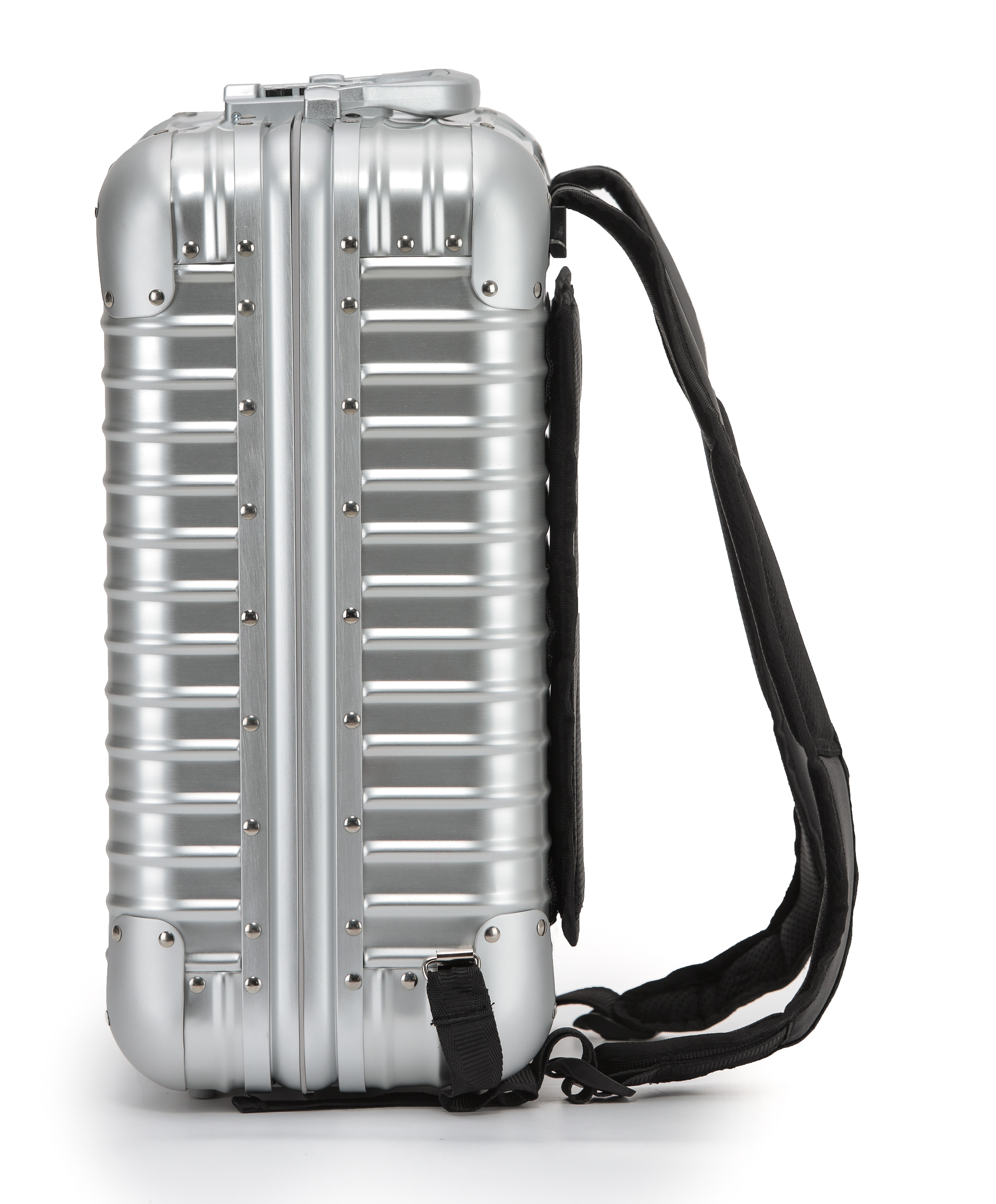 18 Inch Full Aluminum Handheld Case, Minimalist Luxury Password Toolbox for Business & Travel (Black/Silver/Green)-8017