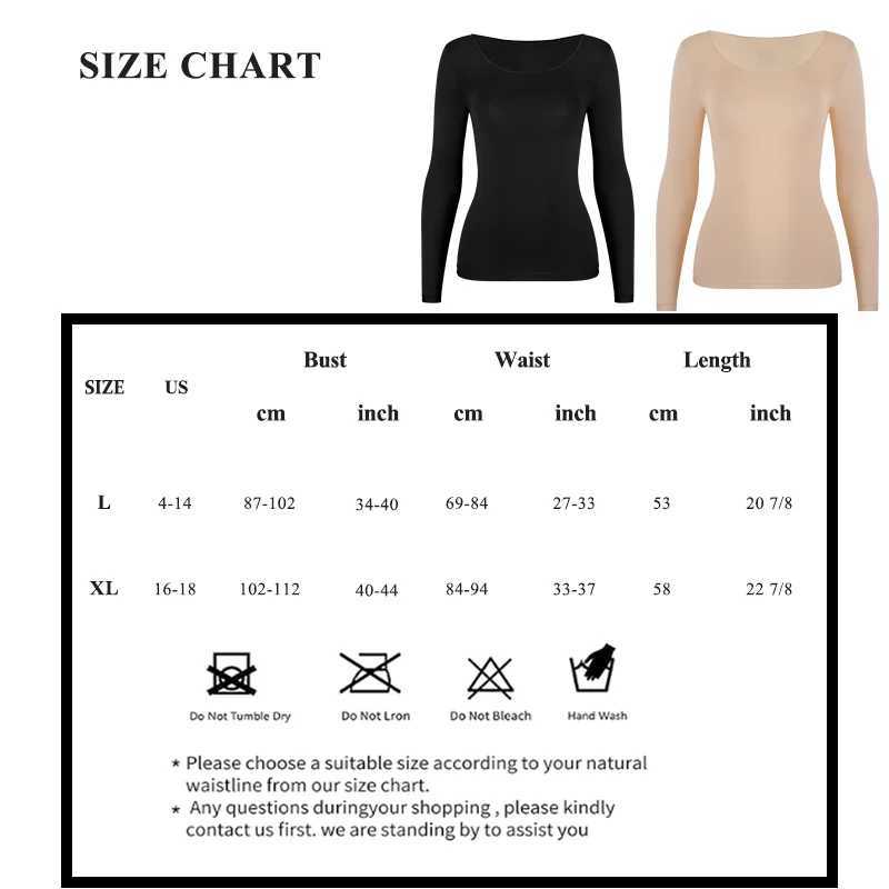 Winter Women Long Sleeve Thermal Underwear Round Neck Lightweight Top Seamless Solid Warm Clothes Comfortable Fall PajamasT251020
