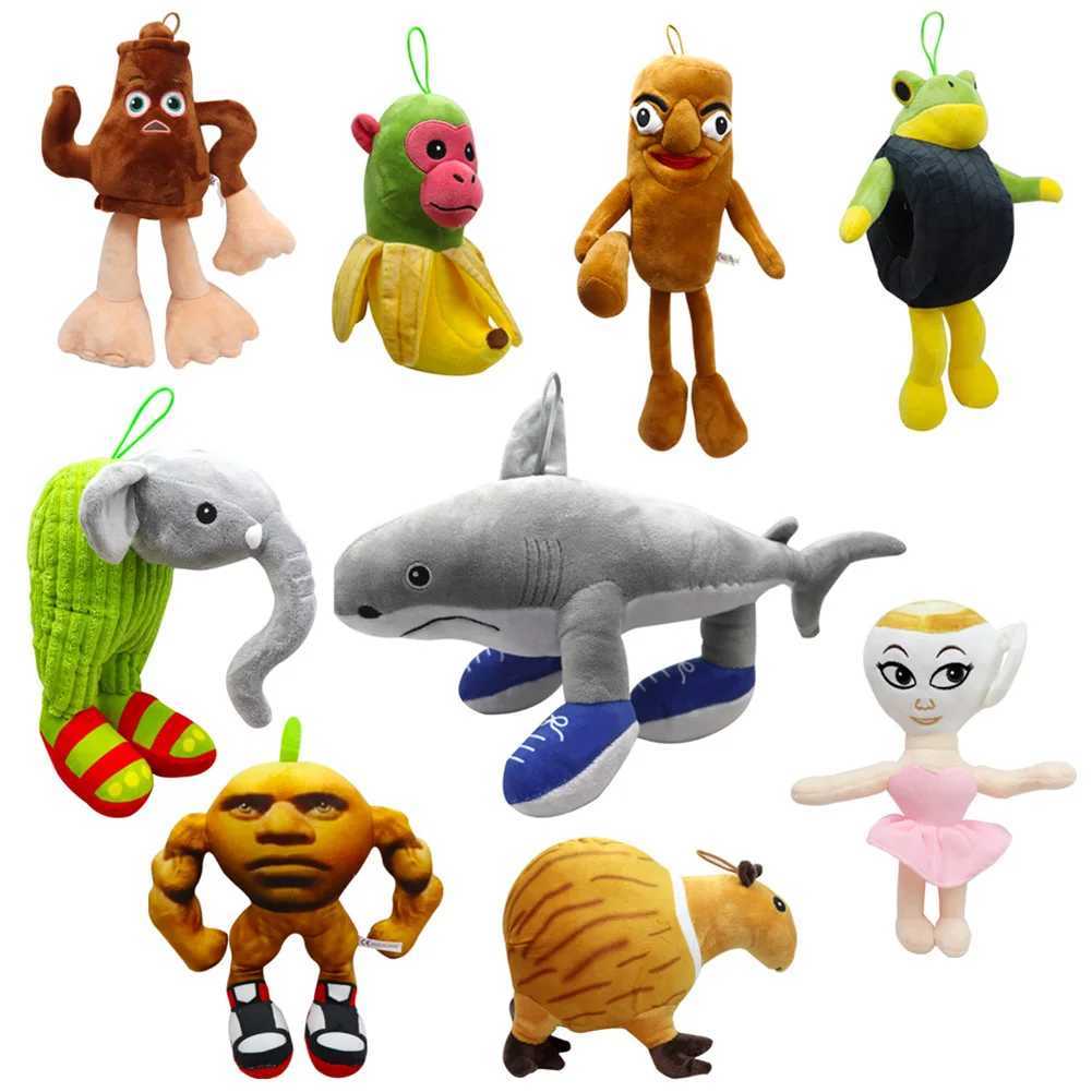 19styles Tung Sahur Plush Toys Tungtung Sahur Tralalero Tralala Shark Plush Soft Stuffed Toy Doll Gift J251020